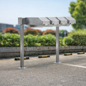 ÉNERGIERAMPE Bike - 4 Casiers - Rampe de recharge pour vélos