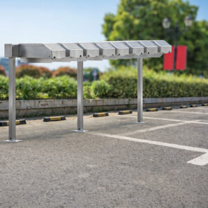 ÉNERGIERAMPE Bike - 8 Casiers - Rampe de recharge pour vélos