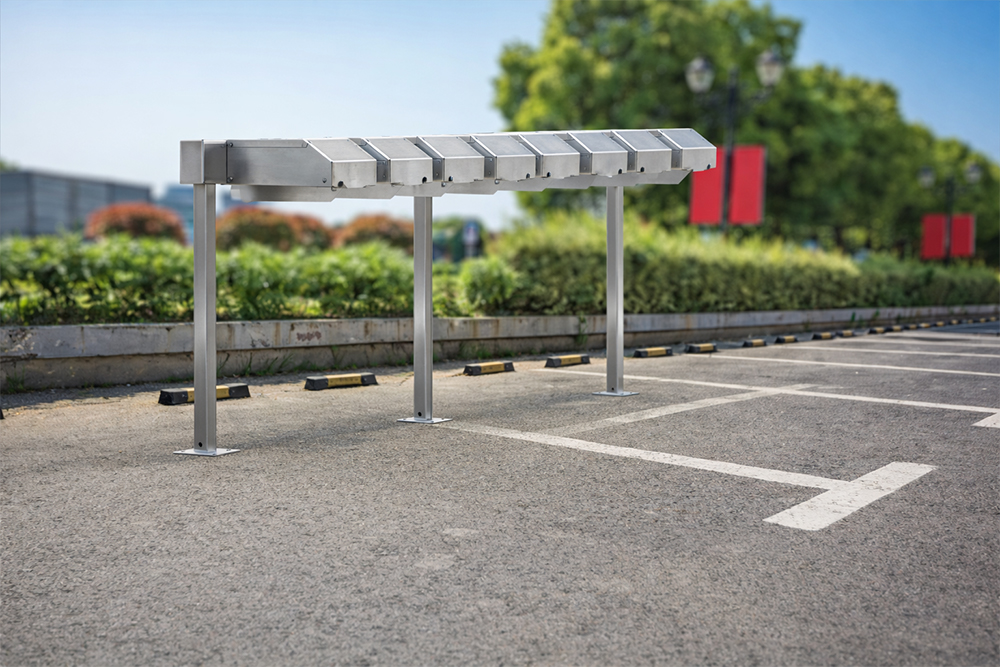 ÉNERGIERAMPE Bike - 8 Casiers - Rampe de recharge pour vélos